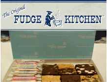 Tablet Screenshot of fudgekitchens.com